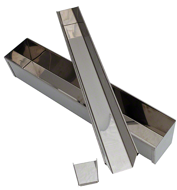 Moule Pâté Croûte Professionnel Inox tout démontable, moule a pate en